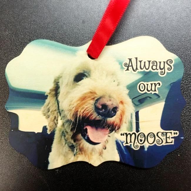 Custom Pet Picture Christmas Ornament Dog Lovers Ornament with Photo of Man's Best Friend. In Loving Memory Dog Christmas Ornament | Enchanted MemoriesCustom Pet Picture Christmas Ornament Dog Lovers Ornament with Photo of Man's Best Friend. In Loving Memory Dog Christmas Ornamet