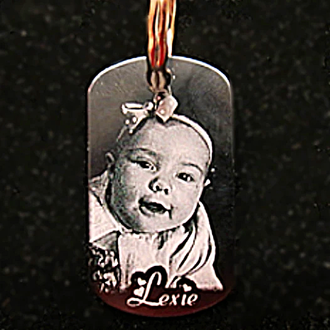 Personalized Photo Keepsake Necklace Pendant with my own picture | Enchanted Memories, Custom Engraving & Unique Gifts