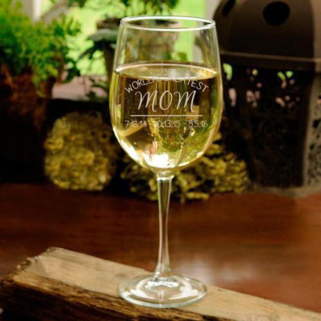 Engraved Wine Glasses Etched for Wedding or Party with your choice of wording or image