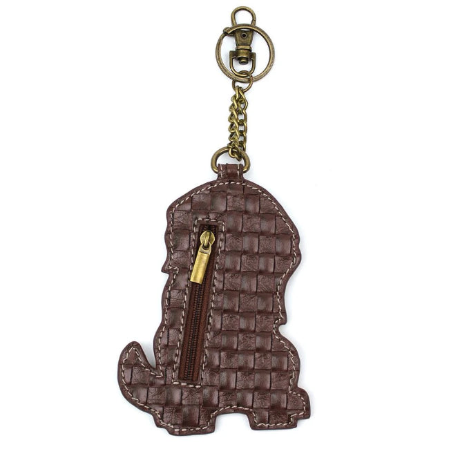 CHALA Golden Retriever Key Fob, Coin Purse, Purse Charm - Enchanted Memories, Custom Engraving & Unique Gifts