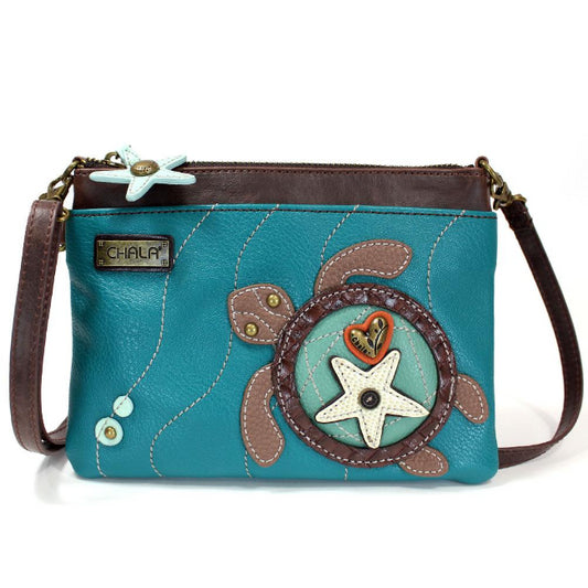 CHALA Mini Crossbody Sea Turtle - Enchanted Memories, Custom Engraving & Unique Gifts