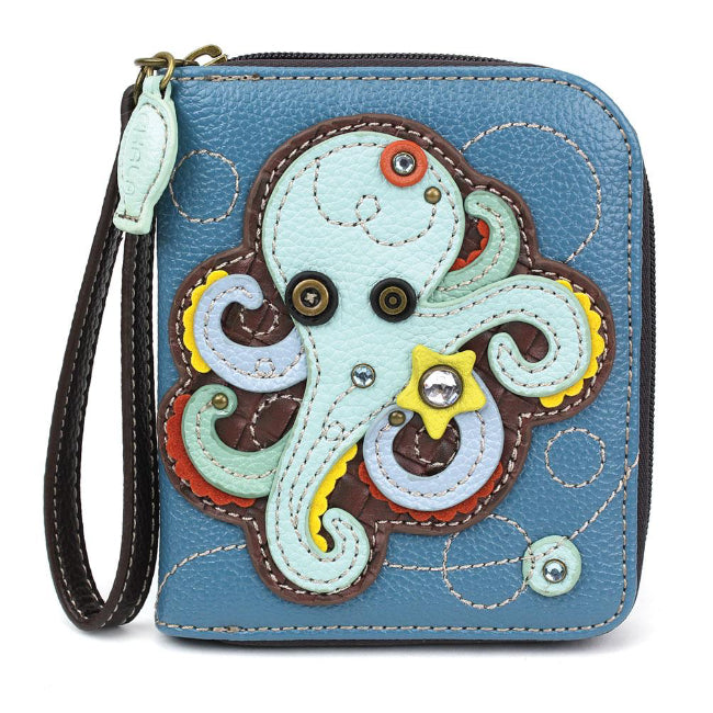 CHALA Octopus Wallet - Enchanted Memories, Custom Engraving & Unique Gifts