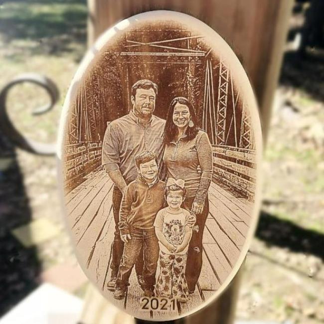 Our Oval Basswood Family Photo Plaque is a wonderful gift for those that are hard to buy for. These one of a kind personalized gifts will be cherished for a lifetime.
