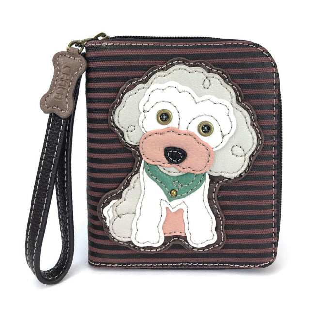 CHALA Poodle Wallet - Enchanted Memories, Custom Engraving & Unique Gifts