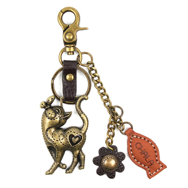 CHALA Siamese Cat Metal Keychain - Enchanted Memories, Custom Engraving & Unique Gifts
