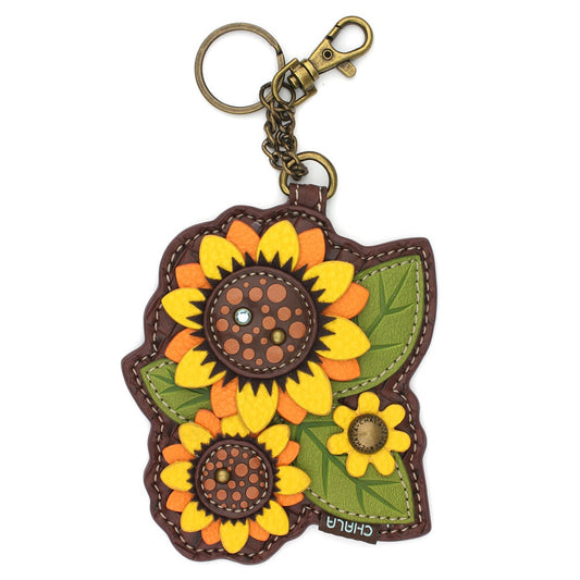 CHALA Sunflower Group Key Fob, Coin Purse, Purse Charm