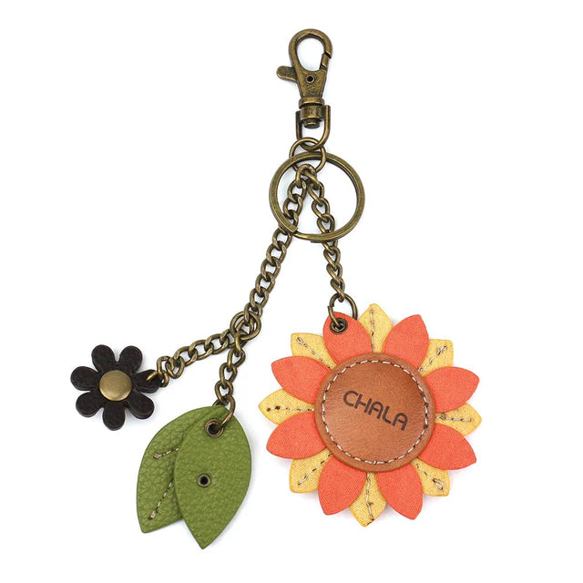 Chala Sunflower Mini Keychain