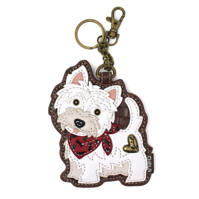 Westie Keyfob Purse Charm Coin Purse is the perfect gift for all Westie dog lovers