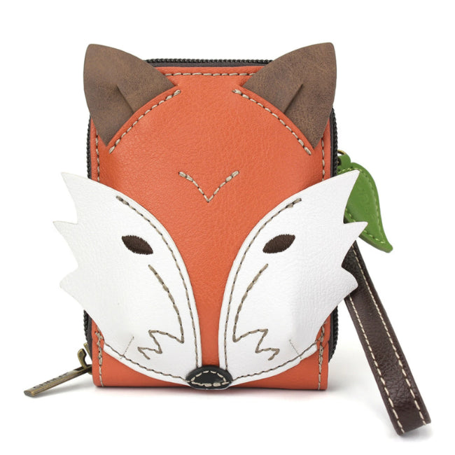 Chala Cute-C Credit Card Holder Wallet Wristlet Fox - Enchanted Memories, Custom Engraving & Unique Gifts