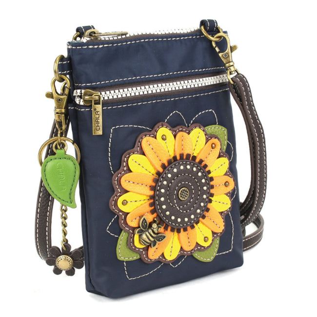 CHALA Venture Crossbody Cell Phone Case - Sunflower - Enchanted Memories, Custom Engraving & Unique Gifts