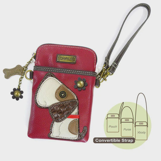 CHALA Crossbody Cellphone Case Toffee Dog