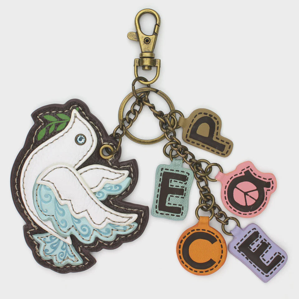 CHALA Peace - Charming Charms Keychains with Dove