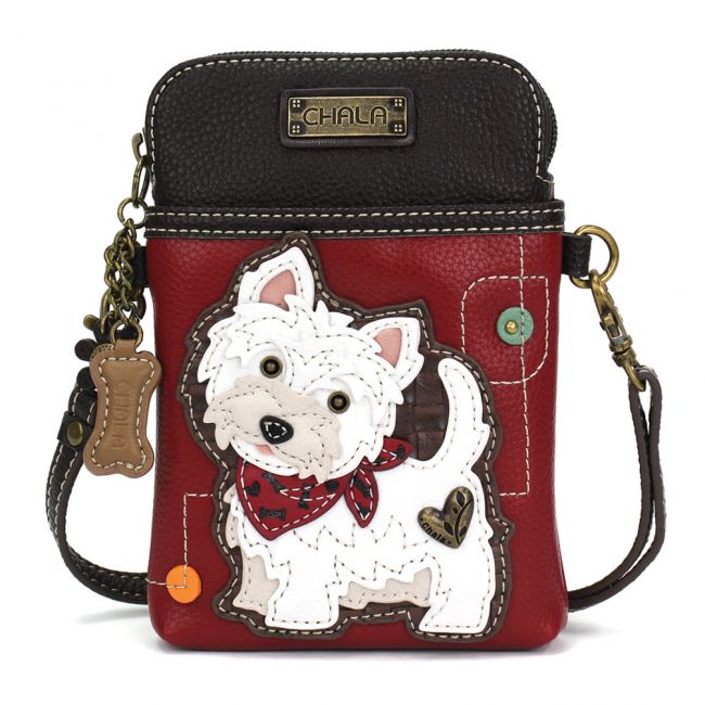Our Chala Westie Cellphone Case is the perfect gift for West Highland Terrier Lovers. Cellphone Case with Westie for Dog Lovers.