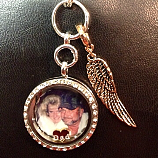 Memorial Photo Locket Necklace - Enchanted Memories, Custom Engraving & Unique Gifts