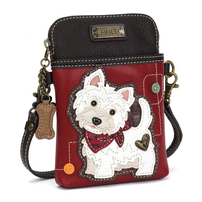 Our Chala Westie Cellphone Case is the perfect gift for West Highland Terrier Lovers. Cellphone Case with Westie for Dog Lovers.