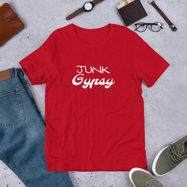JUNK Gypsy Custom Short-Sleeve Unisex T-Shirt - Enchanted Memories, Custom Engraving & Unique Gifts