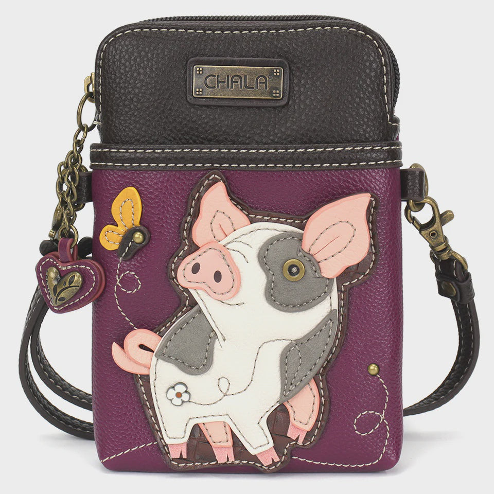 CHALA Crossbody Cell Phone Case  - Pig Spotted