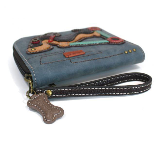 CHALA Wiener Dog Dachshund Wallet - Enchanted Memories, Custom Engraving & Unique Gifts
